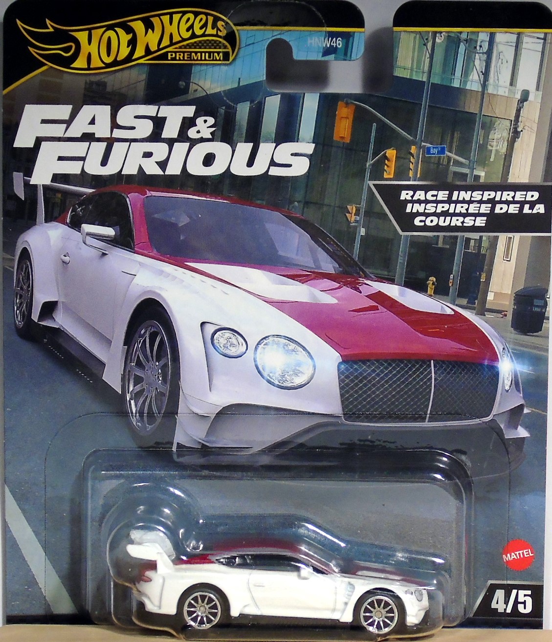 Hot Wheels Premium Fast & Furious 2018 Bentley Continental GT3